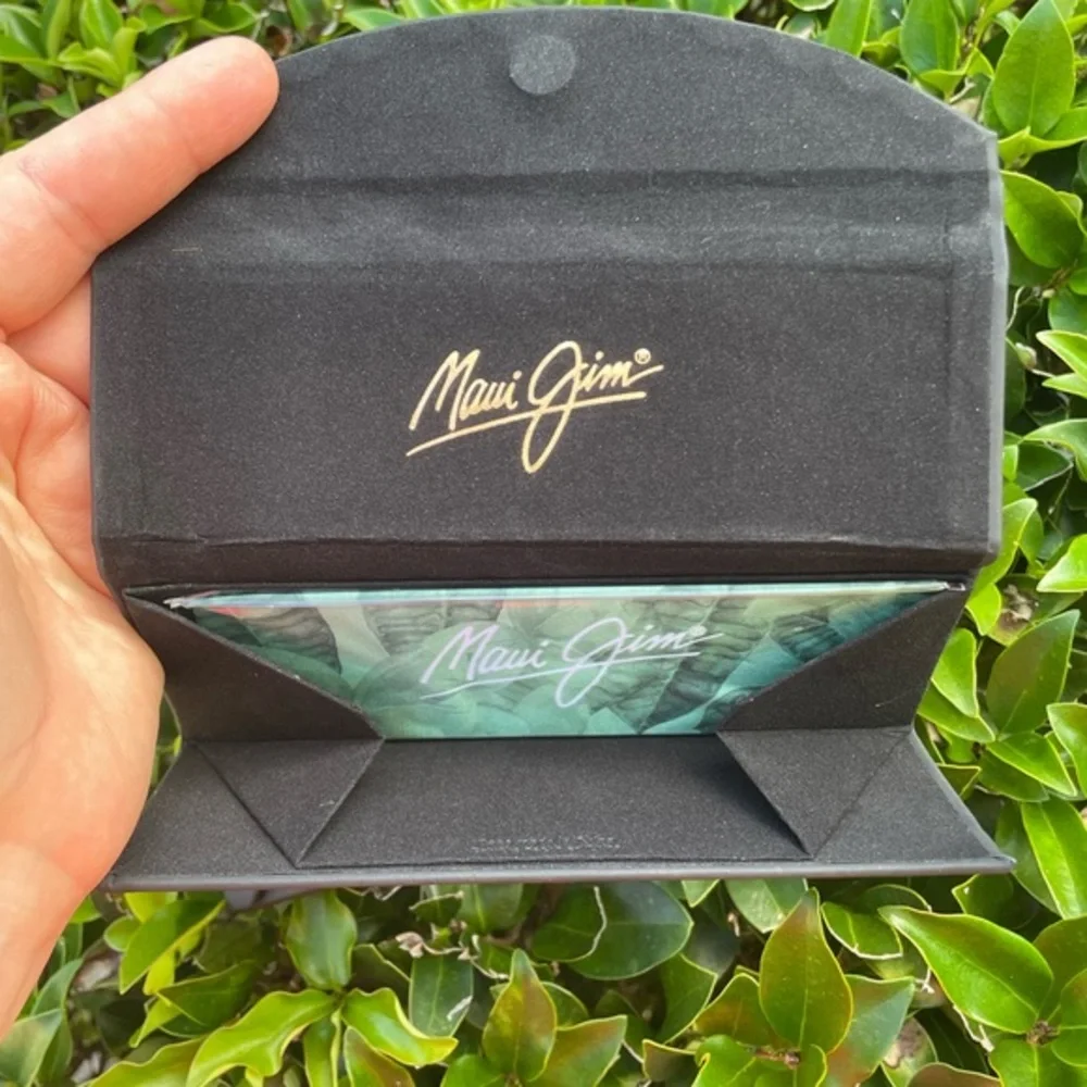 Maui Jim Sunglasses Cases Black 2 sizes